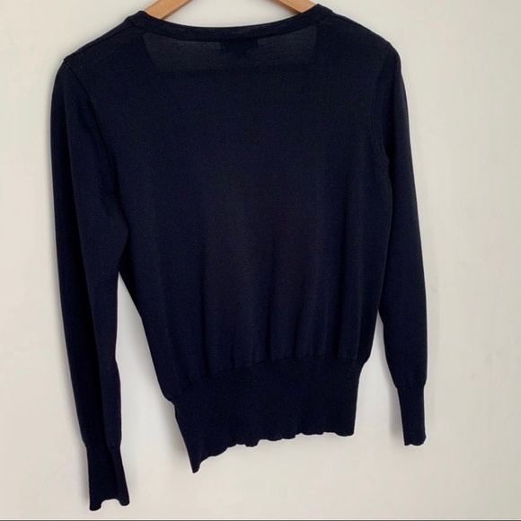 JOSEPH A. Boyfriend Button Up V-Neck Cardigan - Picture 4 of 6